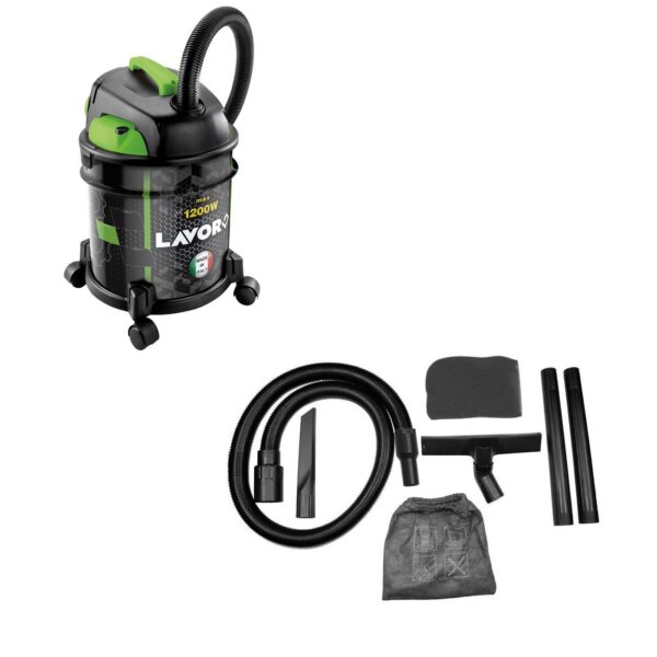 BIDONE-ASPIRATUTTO-LAVOR-RUDY-1200S-1-PZ-B01KBJ4PVE-2 Bidone Aspiratutto Rudy e accessori